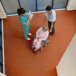 Altro flooring Example in Hospital