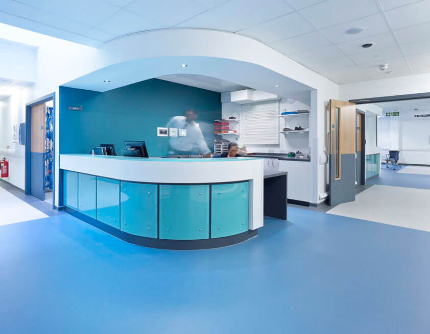 Hospital and GP flooring