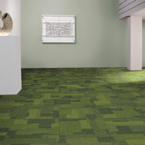 Green Interface Carpet Tiles