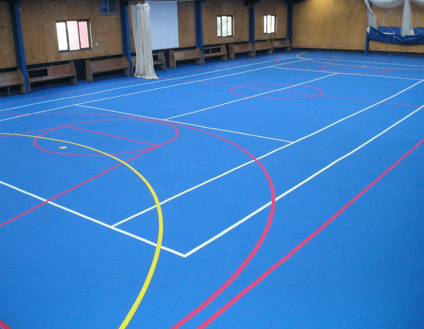 School Sports Hall Flooring FLR Group