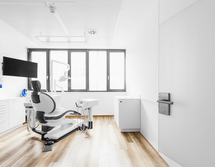 Dentist and dental practice flooring