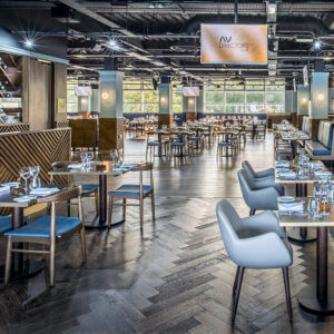 Aston Villa Directors Lounge flooring for restaurants