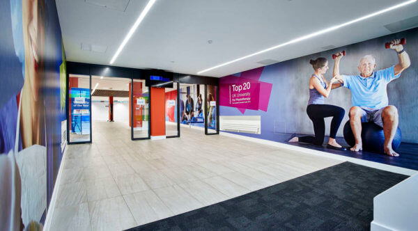 Coventry University - Richard Crossman Building flooring