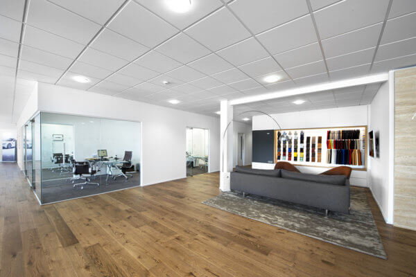 Aston Martin showroom flooring