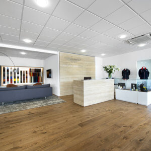 Aston Martin, Balsall Common flooring