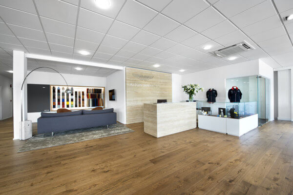 Aston Martin, Balsall Common flooring