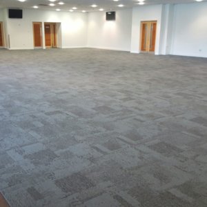 Football club commercial flooring