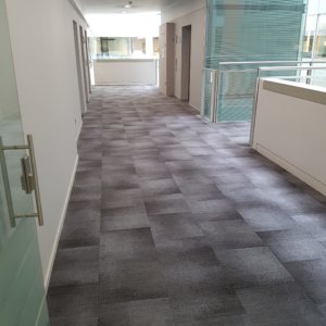 Commercial office flooring