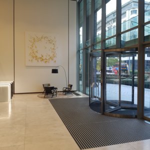 Commercial flooring for entrances