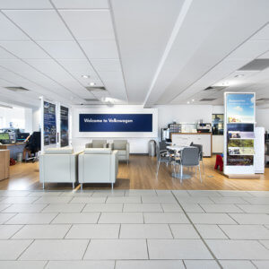 Volkswagen Dealership flooring