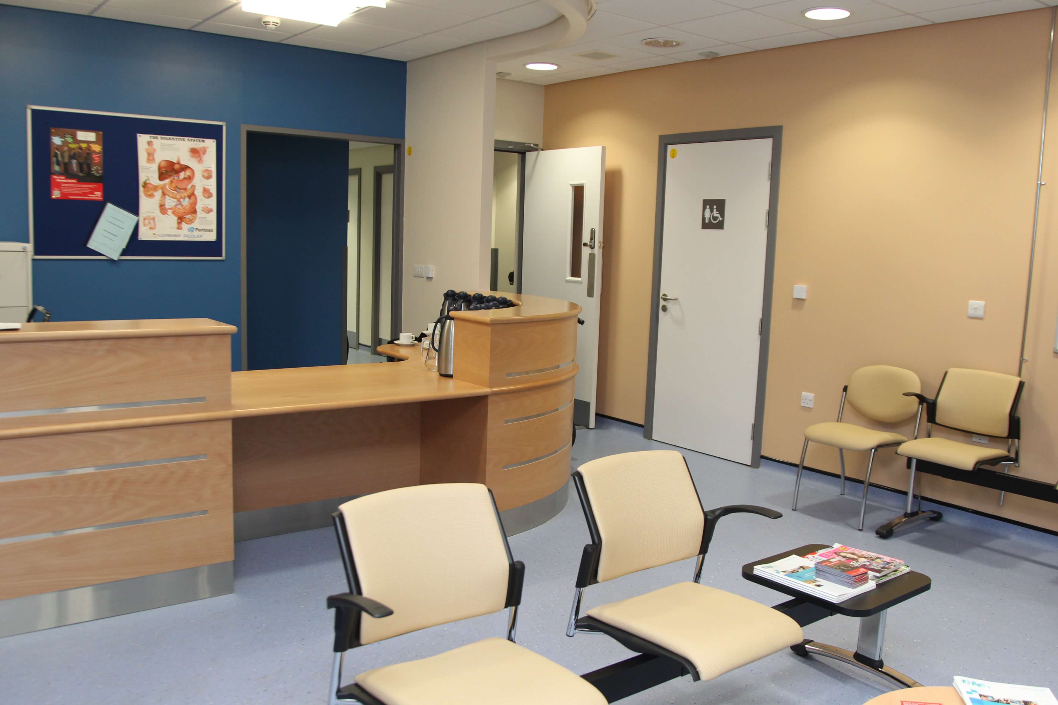 Hospital & GP Surgery waiting room floors