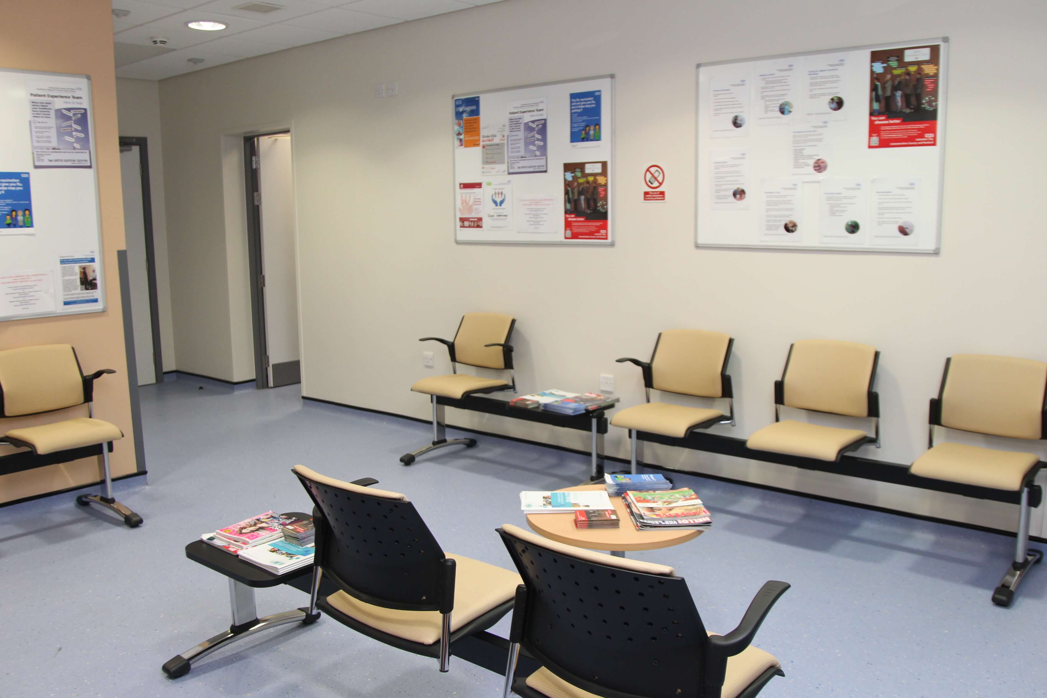 Hospital & GP Surgery waiting room floors