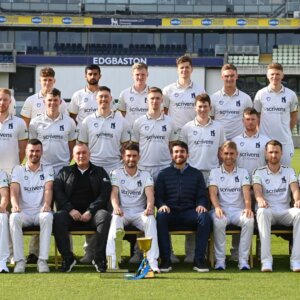 Warwickshire County Cricket Club team photo 2022