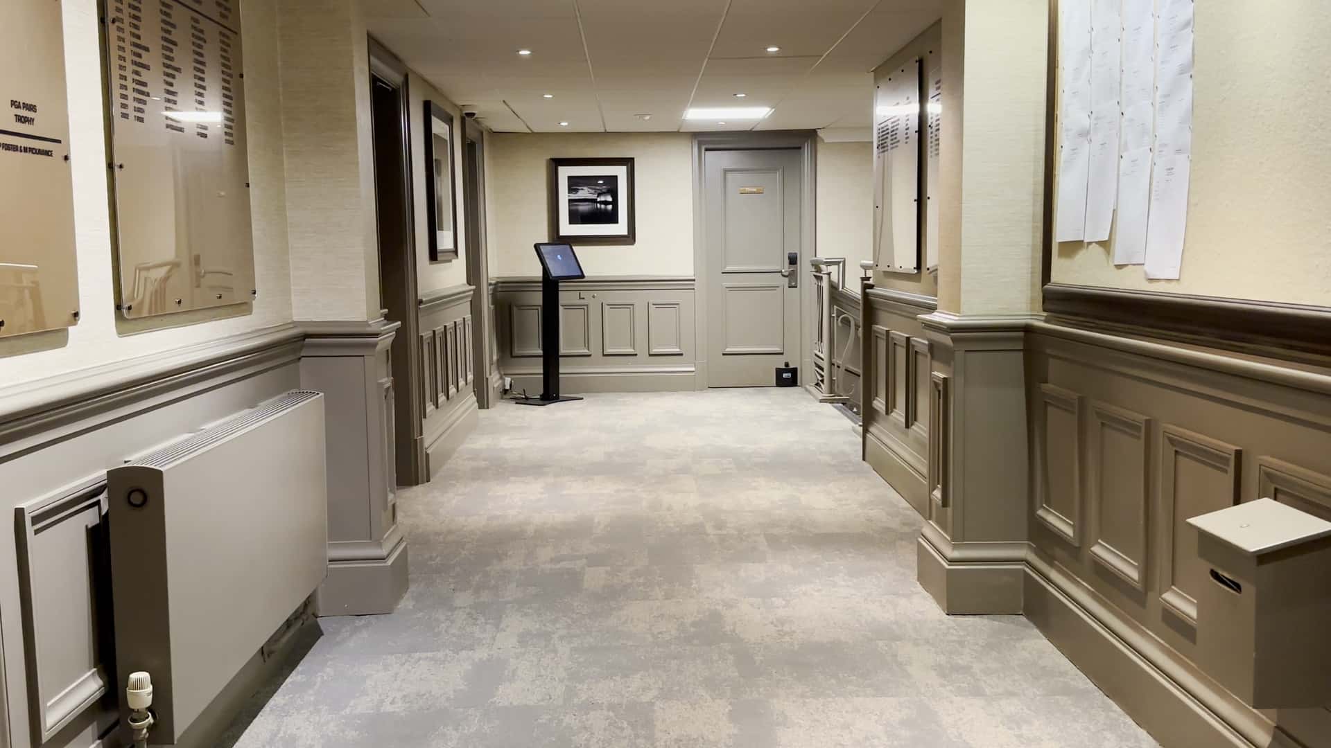New Milliken carpet tiles look great at The Belfry